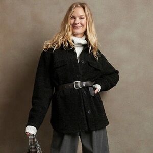 Banana Republic Sherpa Shacket